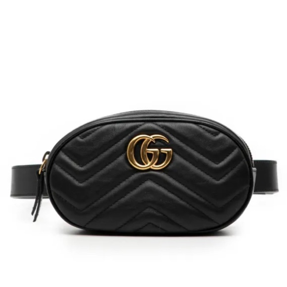 Gucci GG Marmont Matelasse Leather belt bag